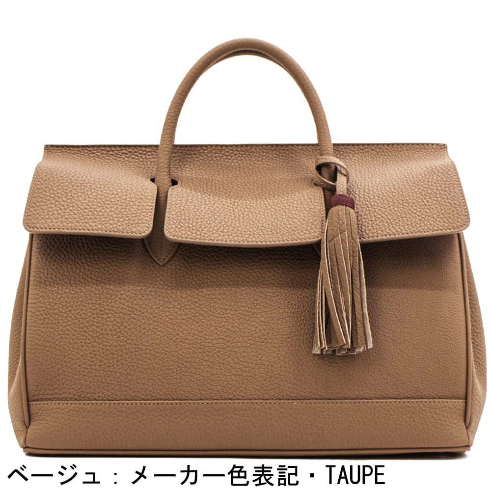 アカーテ バッグ カーフ シュリンクレザー フラップ ボストンバッグ オストロ2 SS ACATE OSTRO2-SS ACTの画像