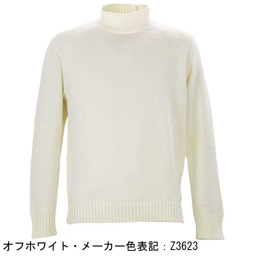 ザノーネ セーター メンズ ウール ミドルゲージニット モックネック ウールセーター ZANONE LUPO RAG 810188 ZAN ZR229 Z1170の画像