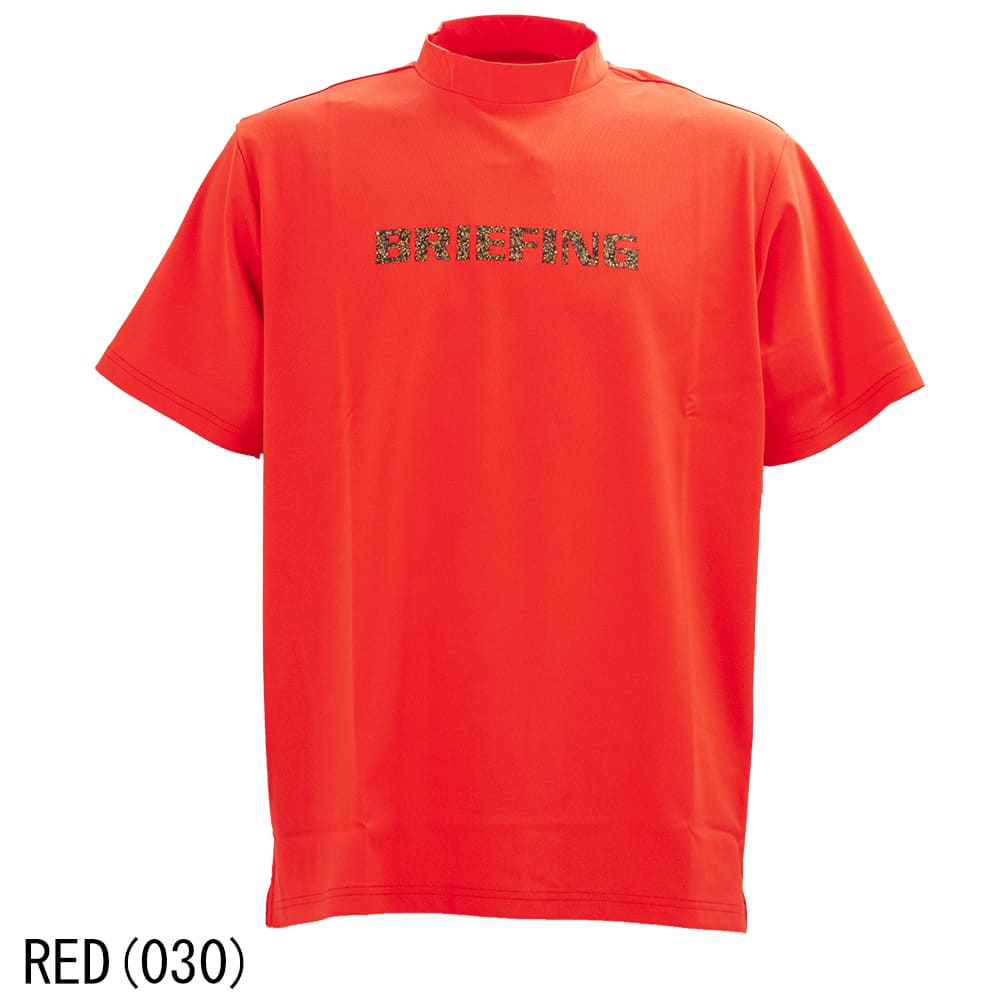 BRIEFING ゴルフウェア赤 Lサイズ BRIEFING GOLF - MENS TOUR POLO | 半袖ポロシャツ | レッド