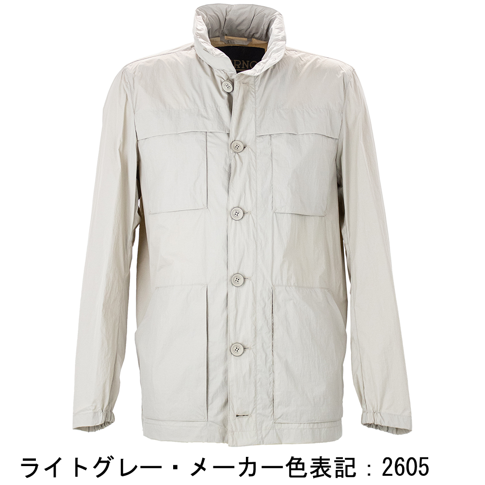 ヘルノ ブルゾン メンズ  撥水 軽量 ナイロン M-65 フィールドジャケット HERNO FI000142U HER 19494Zの画像