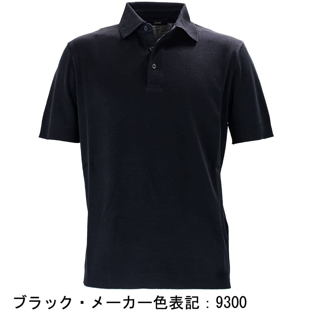 ヘルノ ポロシャツ メンズ  コットン 半袖 ニットライクジャージーポロシャツ HERNO JPL00125U HER 52059の画像