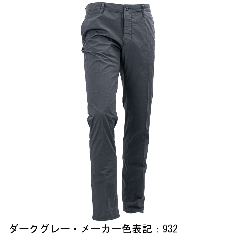 インコテックス パンツ メンズ ストレッチコットン スリムフィット テーパード コットンパンツ 100型 INCOTEX 11SB00 INC 9890Aの画像