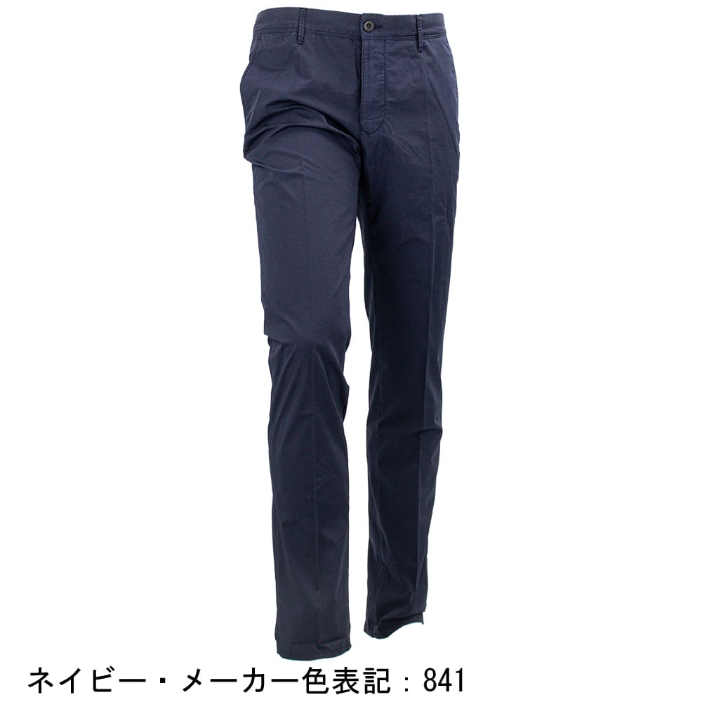 インコテックス パンツ メンズ ストレッチコットン スリムフィット テーパード コットンパンツ 100型 INCOTEX 11SB00 INC 9890Aの画像