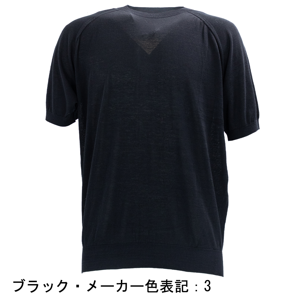 リナシェンテ ニット メンズ コットン サマーニット クルーネック 半袖 Ｔシャツ RINASCENTE 243-25301 RST | Rinascente | 07