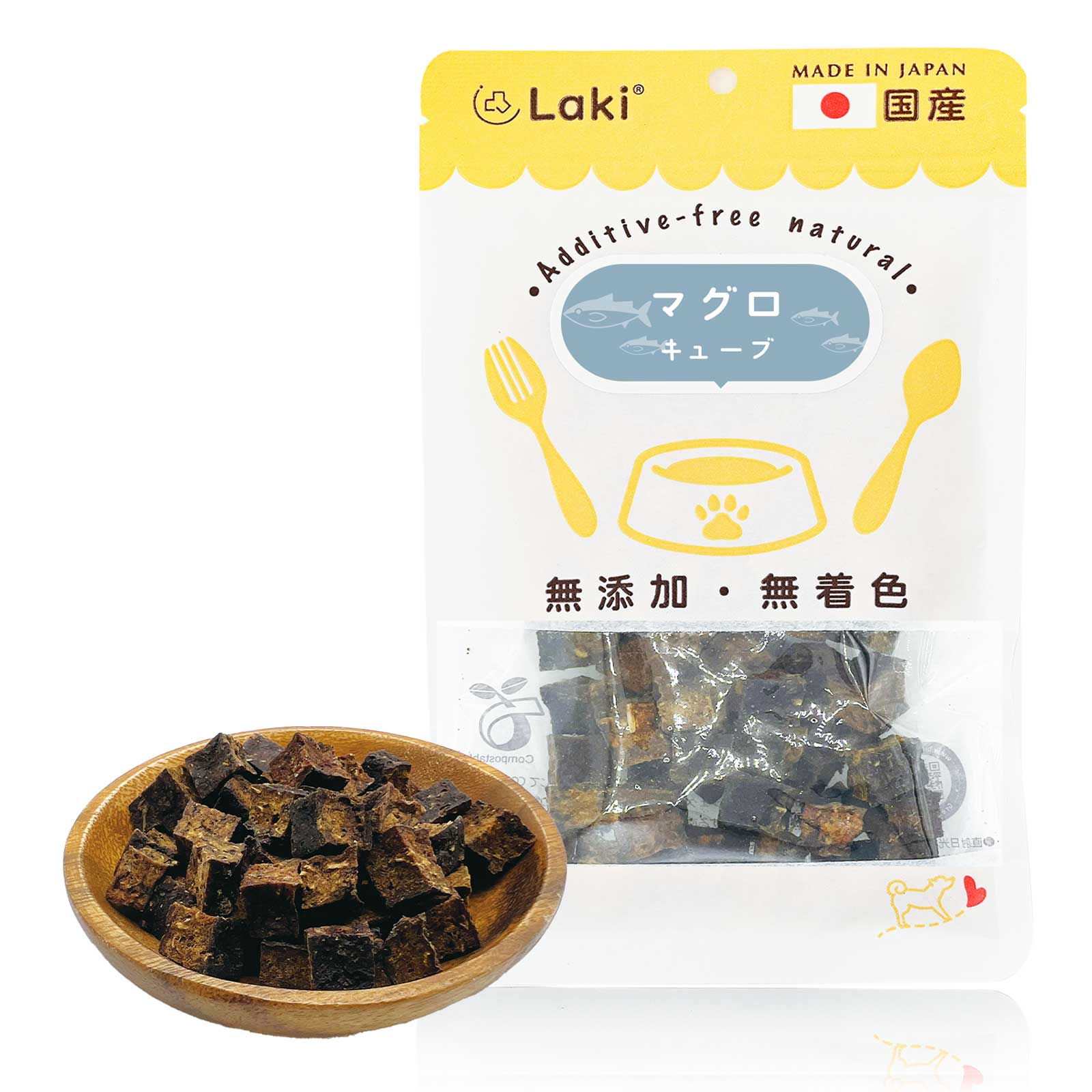 犬 おやつ 無添加 国産 マグロキューブ 個包装 50g ドッグフード トッピング ギフト プレゼント オヤツ 大型犬 中型犬 小型犬 | ブランド登録なし | 01