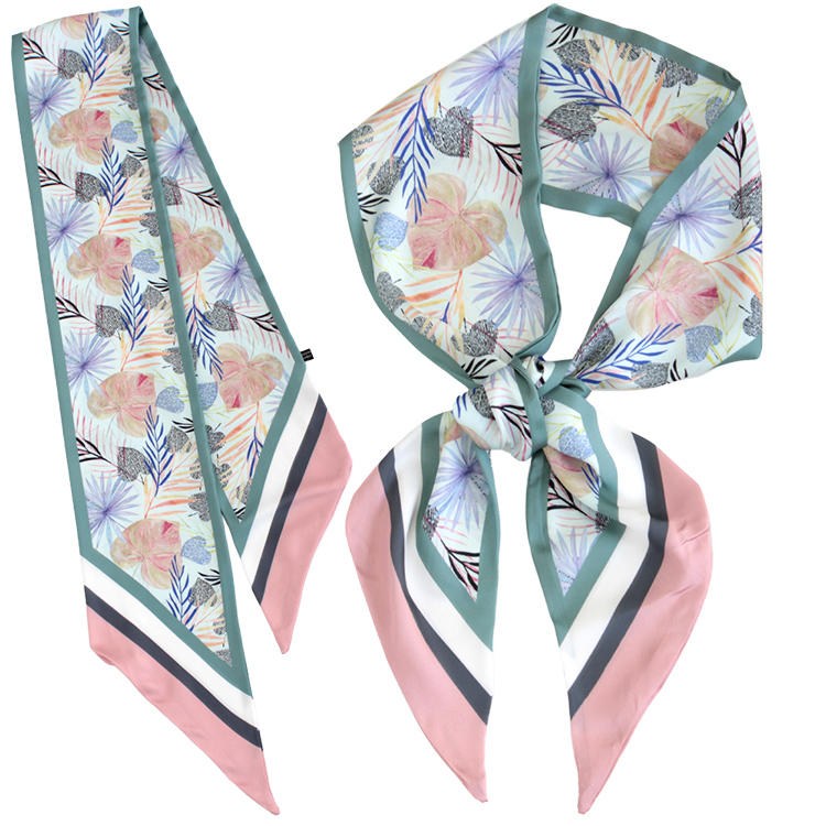 90s OLD Gucci オールド グッチ 花束プリント シルクスカーフ