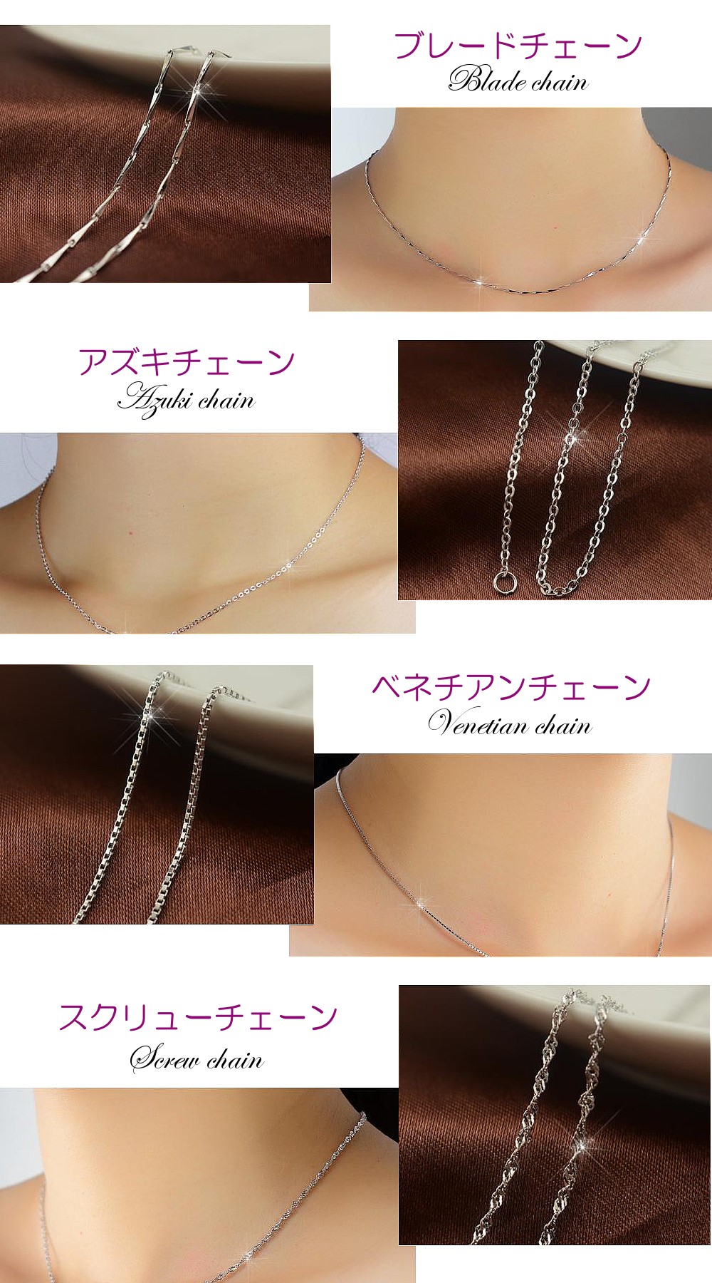 ネックレス レディース 月 ムーン 三日月 ブルー 青 クリア CZ