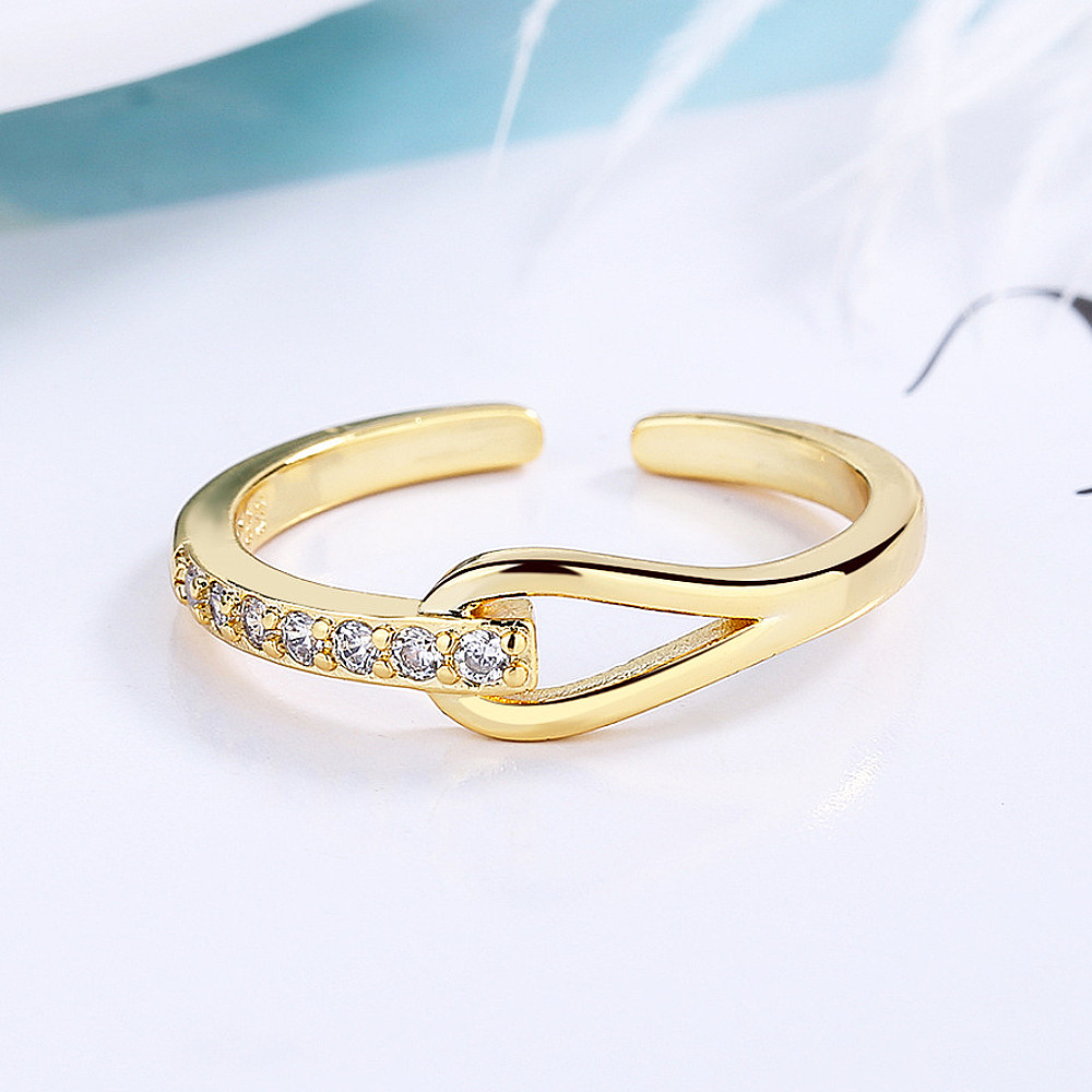 フリーサイズリング CZダイヤモンド レディース 指輪 シルバー925 プラチナ コーティング仕上げ 金属アレルギー対応 シンプル 上品 調整可能 |  | 02