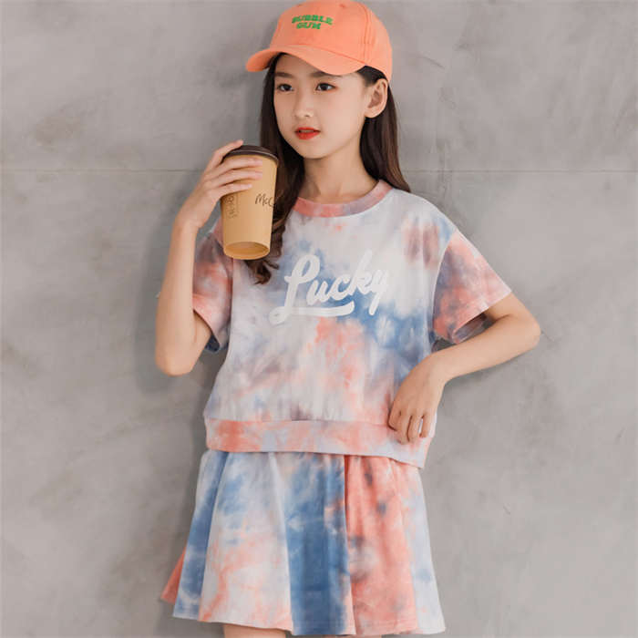 子供服 セットアップ 女の子 Tシャツ ショートパンツスカート インナー