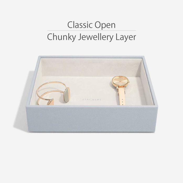 【新品】STACKERSスタッカーズ　クラシック　ジュエリーボックス　ラベンダー Classic Jewellery Box 蓋 ラベンダー – STACKERS LONDON