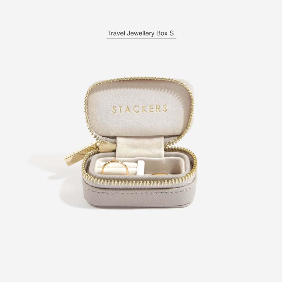 STACKERS トラベルジュエリーボックス　トープグレージュ 楽天市場】【STACKERS】トラベル ジュエリーボックス L トープ