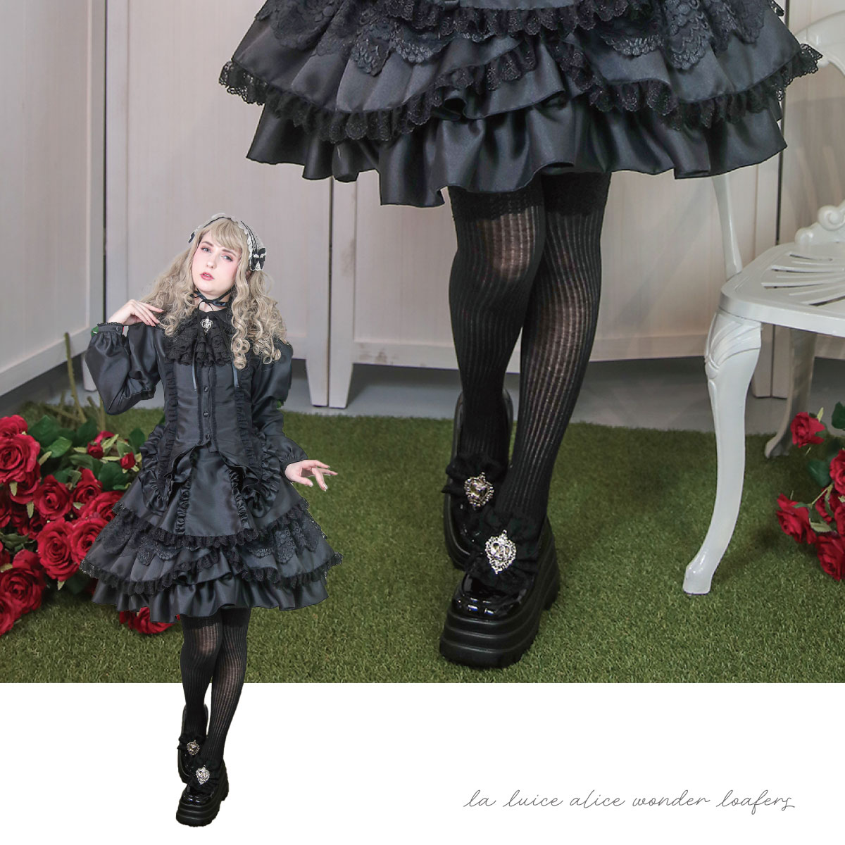 ロリータ ロリィタ 靴 シューズ ハイヒール パンプス ローファー 厚底