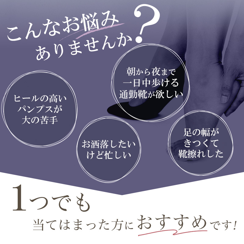 ローファー レディース 5.5cmヒール 痛く...の詳細画像4