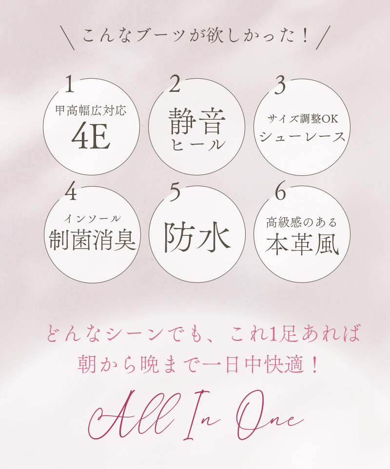 レインブーツ 防水 ブーツ