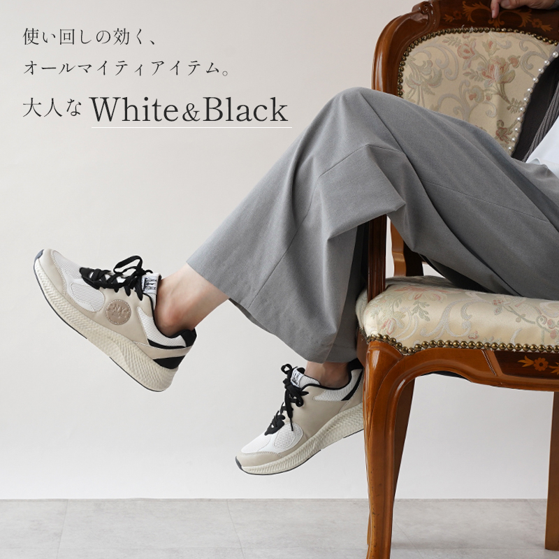 【2足おまとめ】 ラメネイビー × ホワイト 23.5㎝ スニーカー レディース 4.5cmヒール 新作 かわいい 可愛い