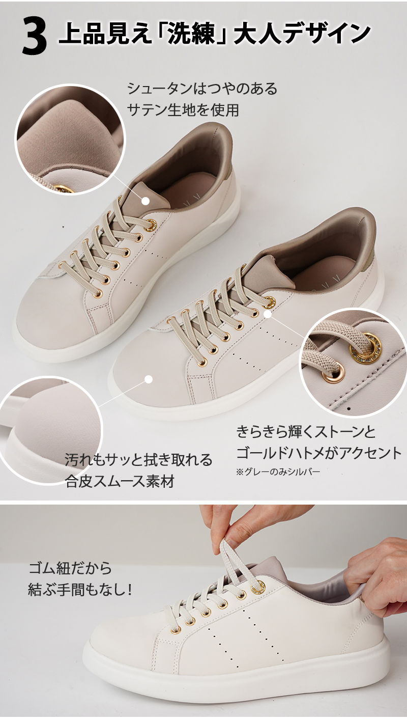 手を使わず履ける スニーカー ハンズフリー 靴...の詳細画像5