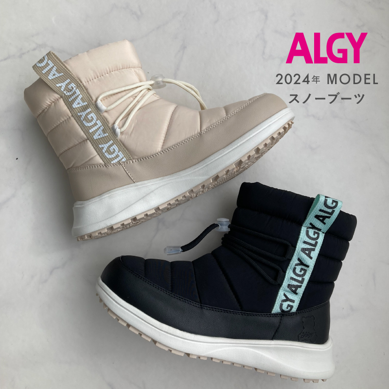 Yahoo! Yahoo!ショッピング(ヤフー ショッピング)ALGY アルジー スノーブーツ 防水ブーツ ショートブーツ 雪 雨 防水 ブランド シューズ 厚底 女の子 黒 ブラック ベージュ 防寒 あったか 裏起毛