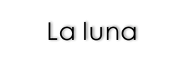 La Luna 丶究極のプレーンパンプス ロゴ