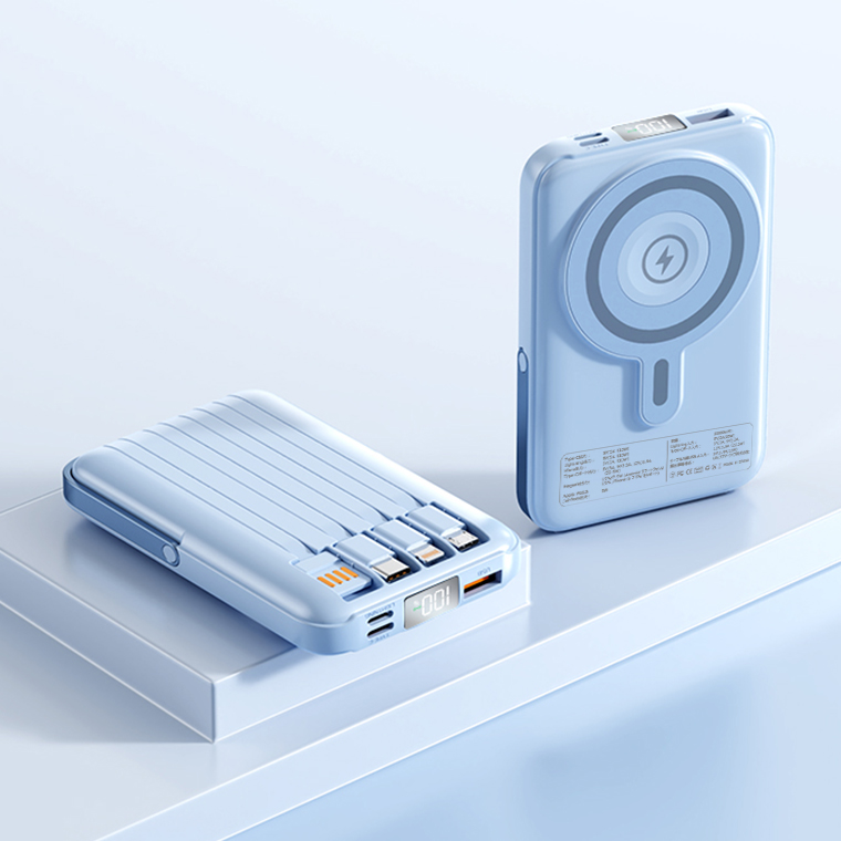 3980→3380更に10%OFF モバイルバッテリー Magsafe 急速充電 6台同時