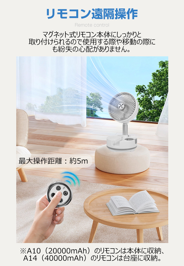 卓上扇風機