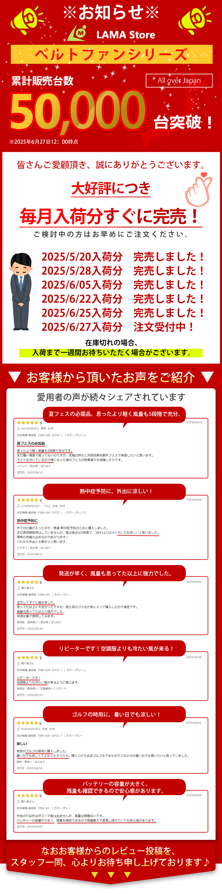 卓上扇風機