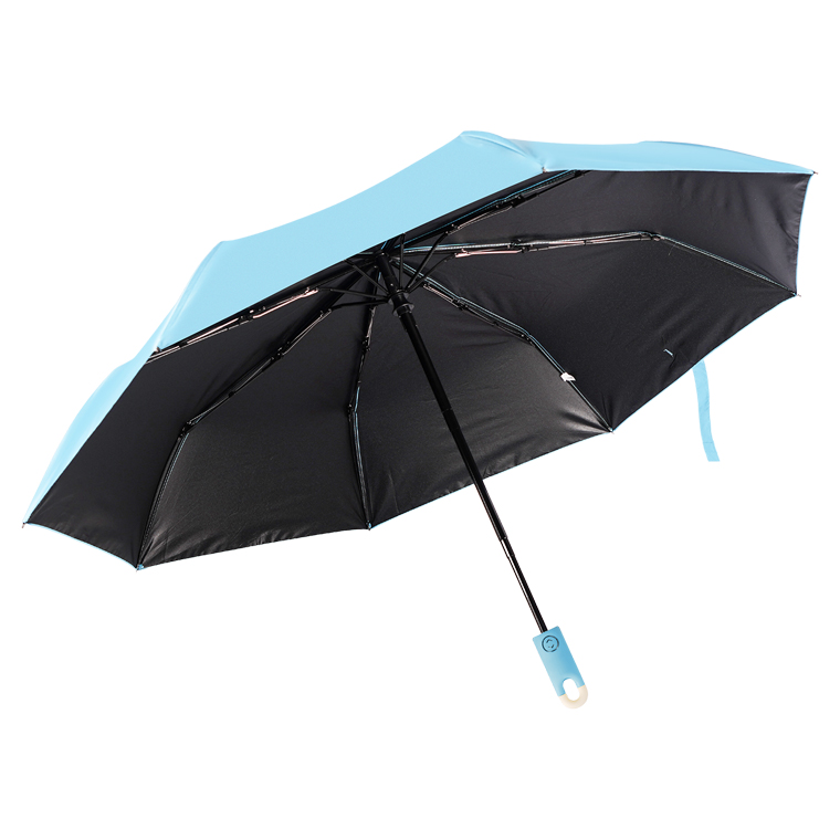 傘 完全遮光 自動開閉 折りたたみ傘 ワンタッチ 折り畳み傘 8本骨 晴雨兼用 UVカット 紫外線防...