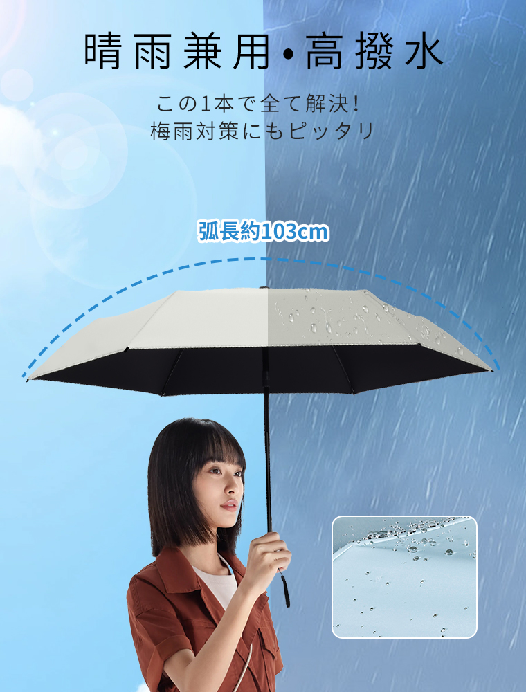 晴雨兼用傘