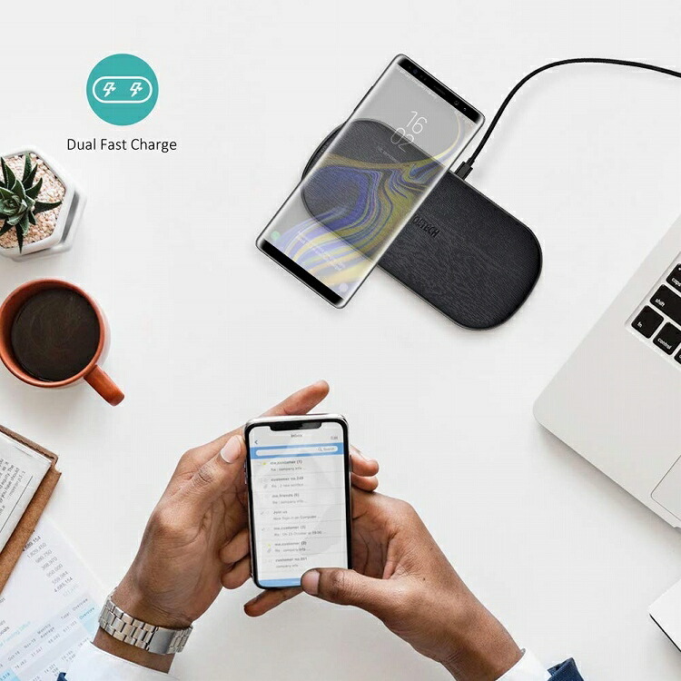 ワイヤレスチャージャー 3-in-1 磁気ワイヤレス急速充電器 15W T585-F-V2