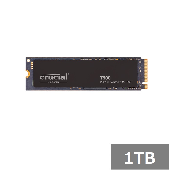 クルーシャル SSD 1TB T500 CT1000T500SSD8 Crucial M.2 NVMe パソコン