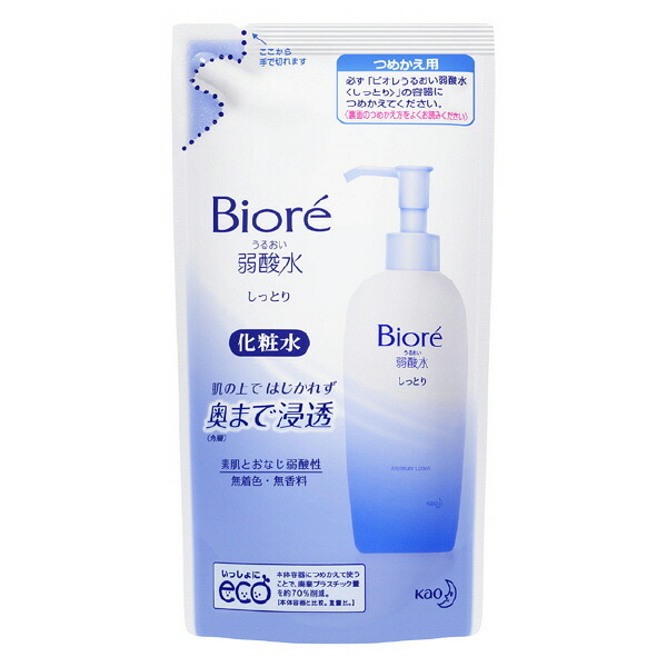 2個セットビオレ うるおい弱酸水 しっとり つめかえ用 180ml ×2セット biore 花王 弱酸性 化粧水 アレルギー 美肌  :kzbo-134:SUGARTIME - 通販 - Yahoo!ショッピング