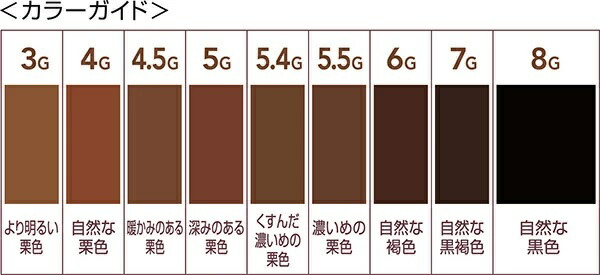 パオン クリームカラー 7G 自然な黒褐色 セルフカラー ヘアカラー