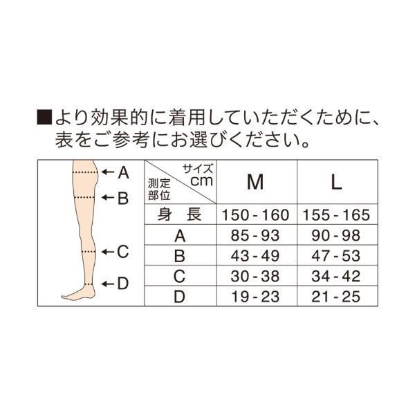 寝ながらメディキュット スパッツ Mサイズ QttO 着圧 おすすめ 脚