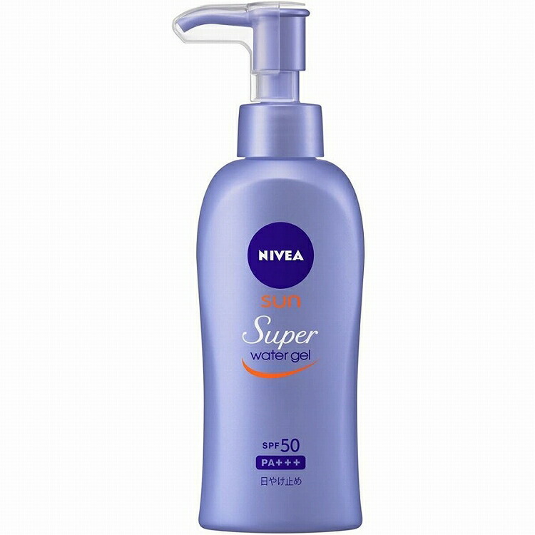 NIVEA ニベアサン ウォータージェル SPF50 ポンプ 140g PA+++