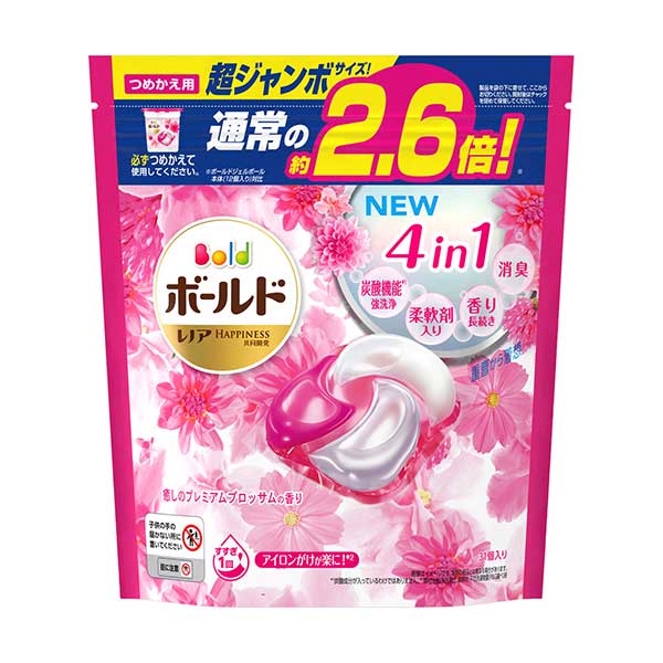 ボールド ジェルボール 4D癒しのプレミアムブロッサムの香り つめかえ