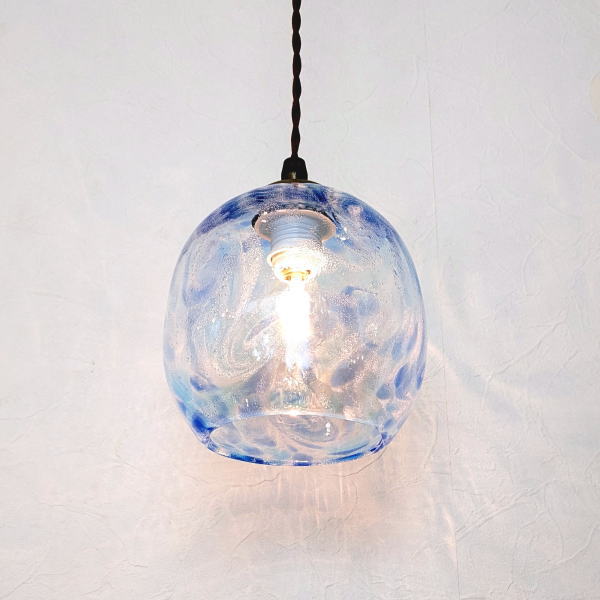 琉球ガラスシーリングランプ ペンダントランプ takumi8 : ランパデール