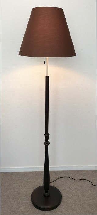 LED フロアランプ 【展示品】動作保証 ADESSO 北欧風 ウォールナット材
