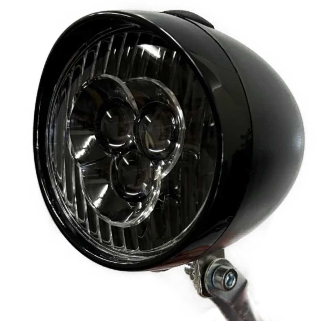 自転車用 ライト RAINBOW 3LED RETRO LIGHT クラシック 砲丸型 ビーチ