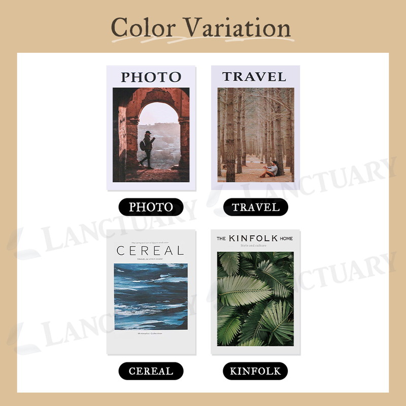 フェイクブック ダミーブック インテリア小道具 洋書風 A4サイズ 英語