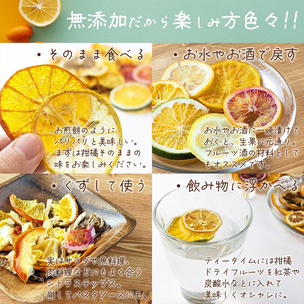 ドライフルーツ シトラスチップス 国産 愛媛県 柑橘 無添加 砂糖不使用