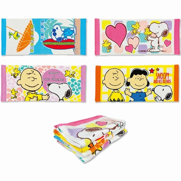 フェイスタオル スヌーピー 選べる4種類 プールや海で活躍 かわいい snoopy タオル peanuts プレゼントにも 母の日  :snoopy-facetowel-4-:Lanctuary - 通販 - Yahoo!ショッピング