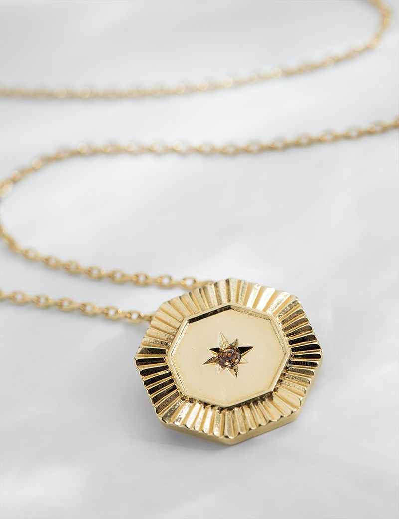 LOUISE DAMAS ルイーズダマス Glowing medal コインネックレス LOUISE DAMAS ルイーズダマス Glowing medal コインネックレス