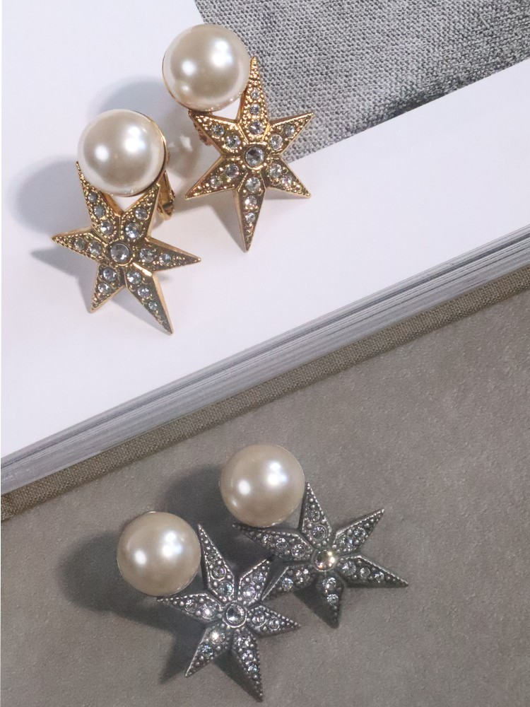 ADER.bijoux（アデル ビジュー） STAR pearl ピアス/イヤリング 