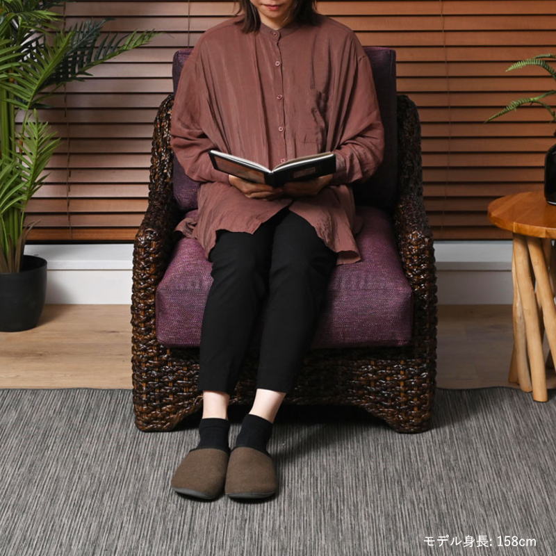 アジアン家具 @CBi（アクビィ） アクビィ ウォーターヒヤシンス製の1人掛け ソファ 幅72cm