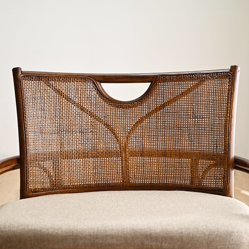 あぐら座椅子 座椅子 ラタンチェア ローチェア C058HR 爆買 : ランド