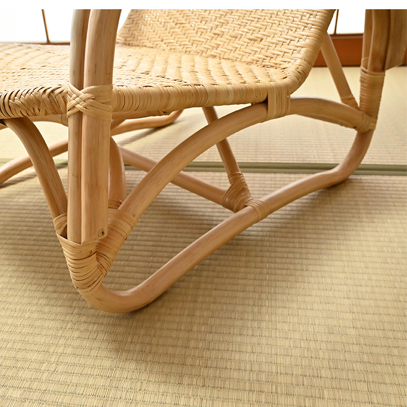 籐の椅子 パーソナルチェア 寝椅子 折りたたみ 和室 C101N 爆買