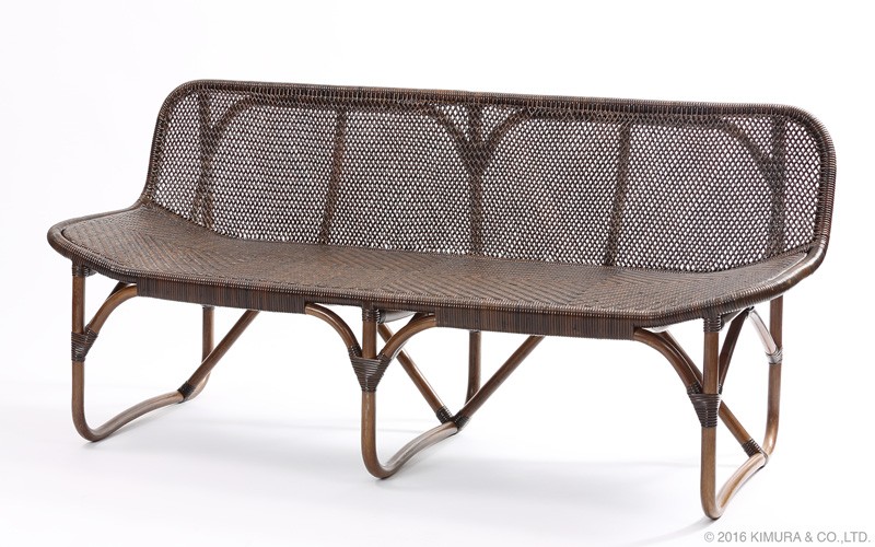 ラタンの椅子 開梱設置無料 籐の椅子 2人掛け ラタン おしゃれ 和室 C116KA