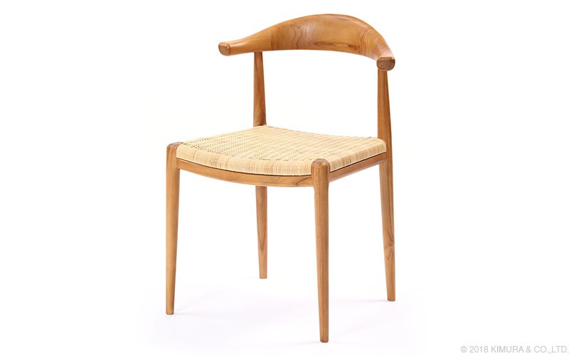 ダイニングチェア 1脚 OAチェア テレワーク 在宅勤務 チーク無垢材