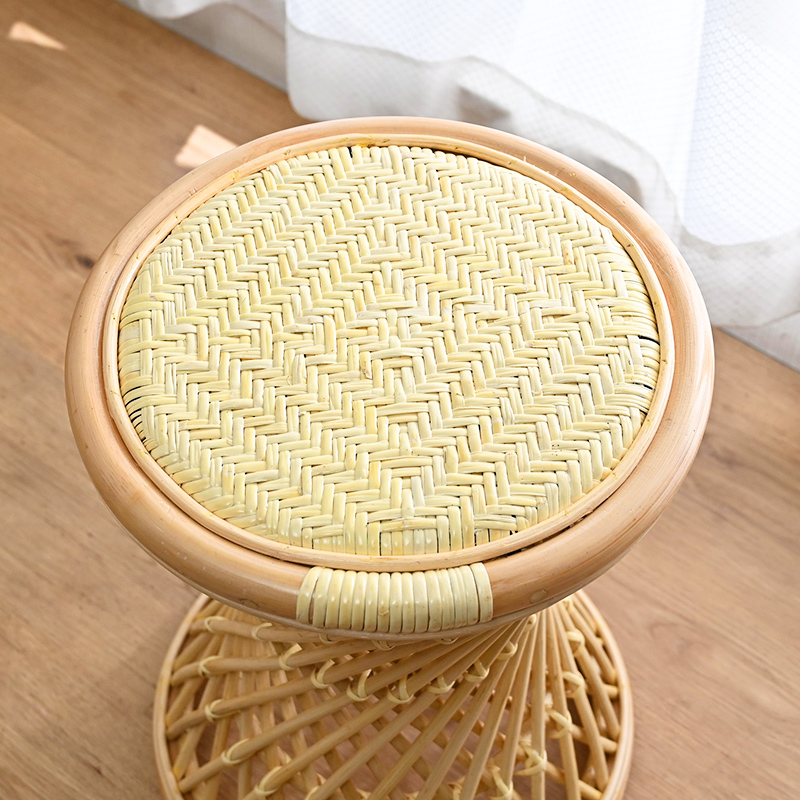 商品情報_籐 回転 高座椅子(座面高さ42cm) | 山善の商品情報