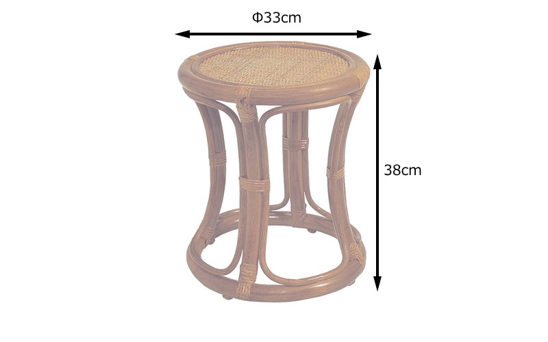 籐の椅子 スツール 腰掛け 脱衣所 脱衣場 玄関 和風 軽い C415HR :C415HR:ランドマーク - 通販 - Yahoo!ショッピング