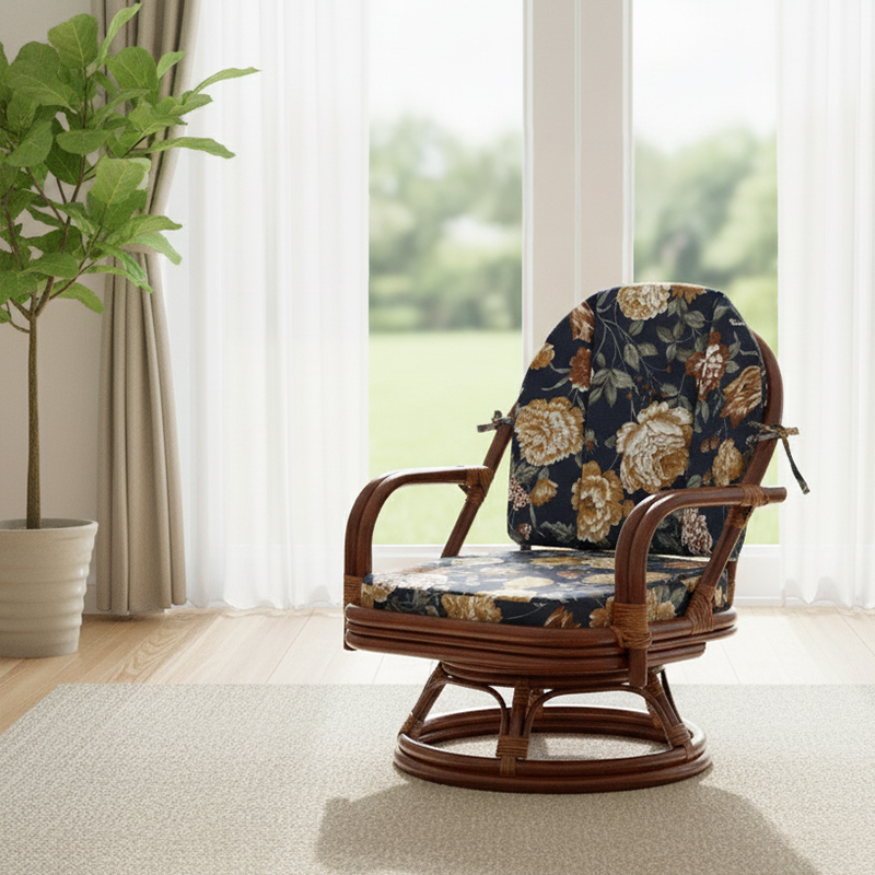 【サロン】スタッズ付きリネン風回転椅子1個 サロン】スタッズ付きリネン風回転椅子1個 Amazon｜1人用ソファ スツール